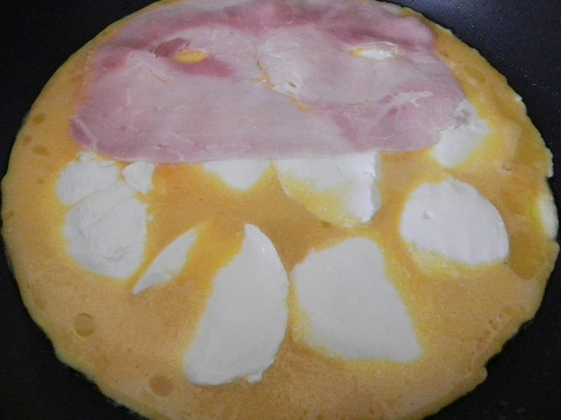 Frittata Prosciutto e Mozzarella Pentolefornelli